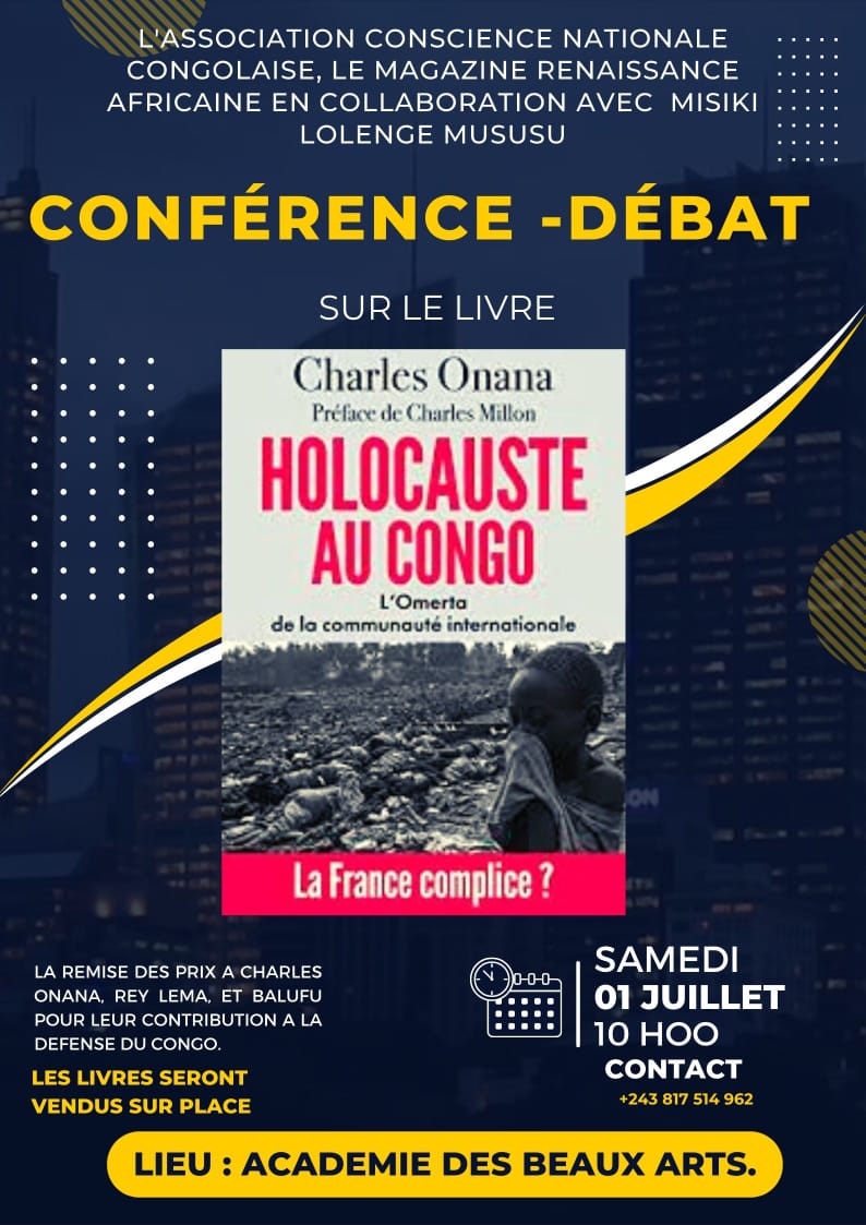 Conférence-débat sur le livre « Holocauste » : Voici les
