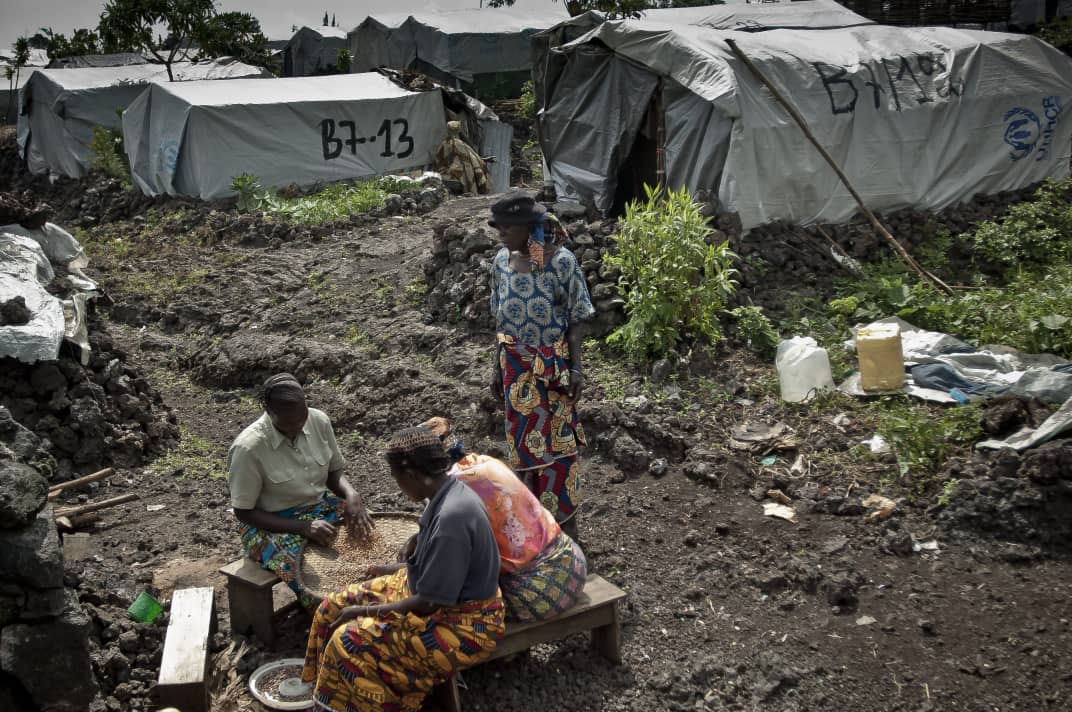 Nord-Kivu : une bombe larguée dans le camp des réfugiés fait plusieurs morts à Mugunga 