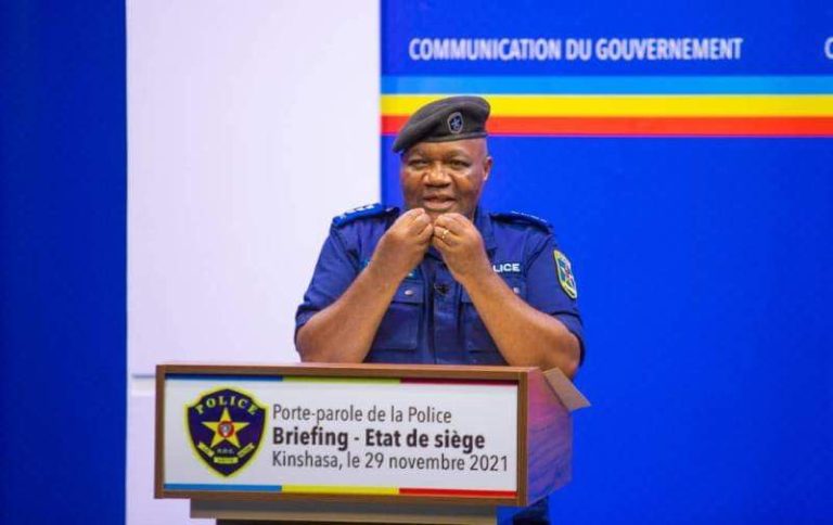 RDC : Le porte-parole de la Police Nationale Congolaise, le général Pierrot Mwanamputu n’est plus