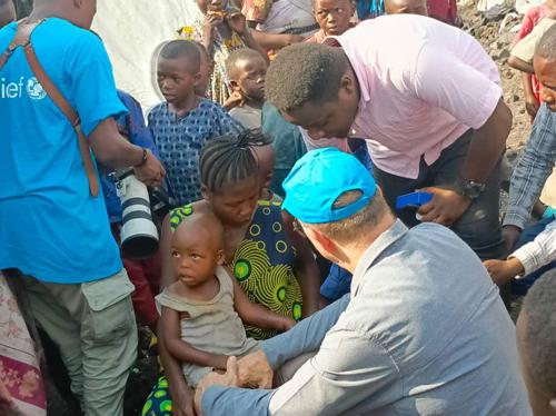 Pour le Directeur général adjoint de l’UNICEF:  La situation humanitaire à l’est de la Rdc a atteint un point critique