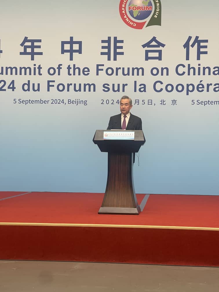 Wang Yi : Le sommet du Forum sur la Coopération Sino-Africaine 2024 est un « succès total »