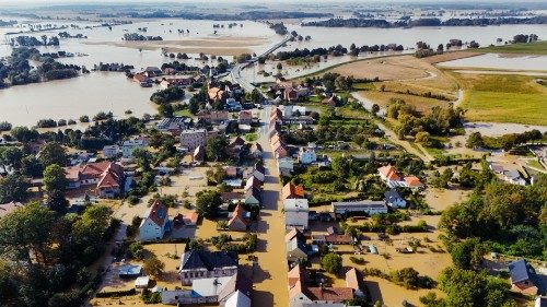 François proche des victimes de la tempête Boris 