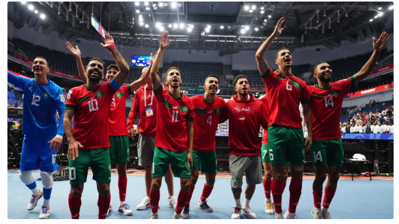 Mondial de futsal : Le Maroc en huitième de finale 