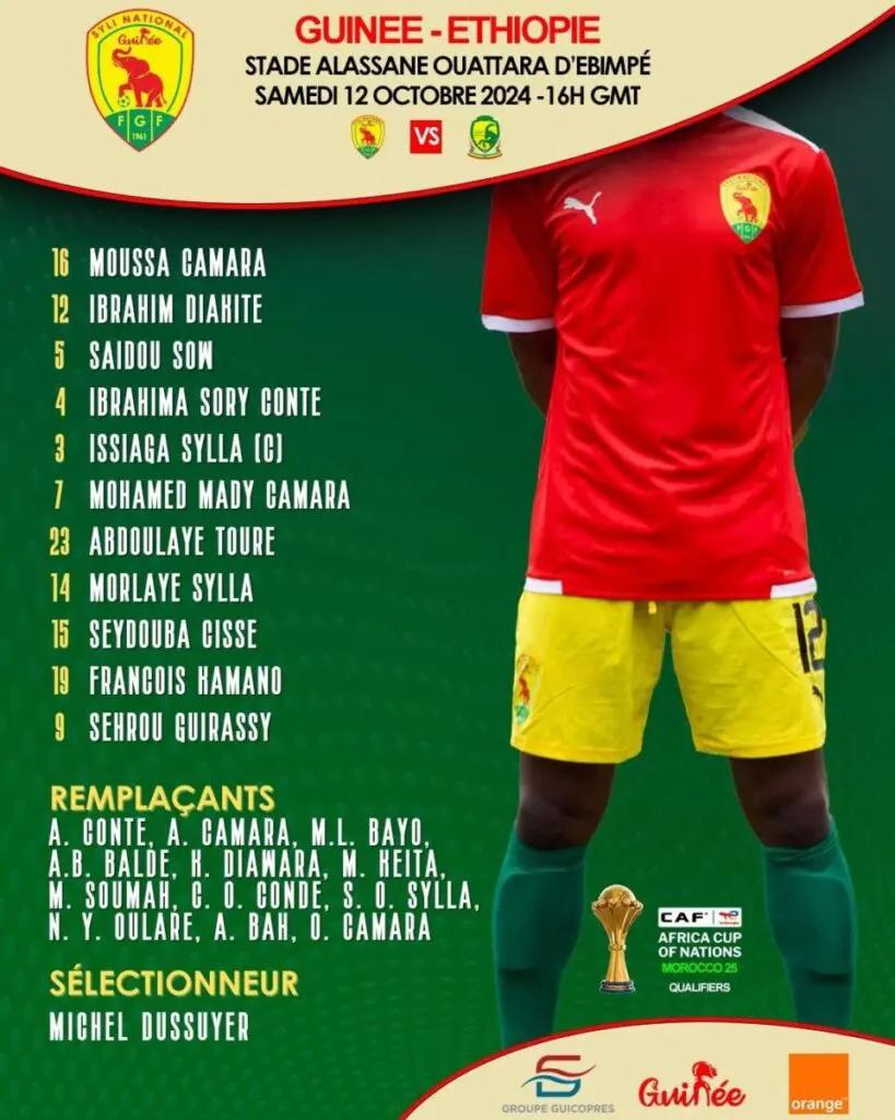 CAN 2025 (Q) : la Guinée décolle