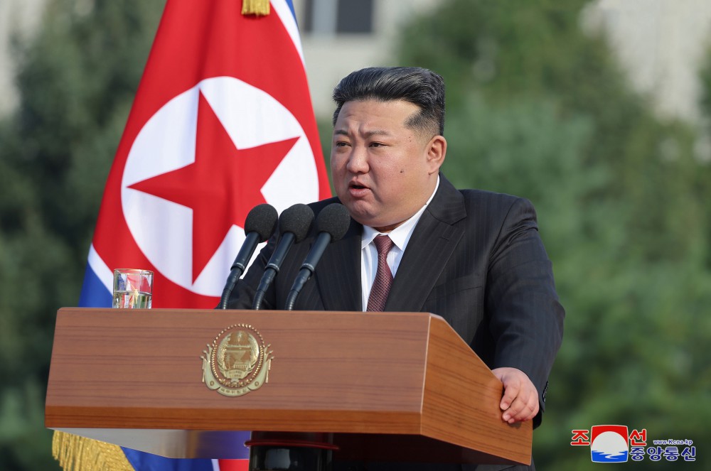 KIM JONG UN: « _Nous ne tolérerons pas la rupture de l’équilibre des forces dans la Péninsule coréenne_ !