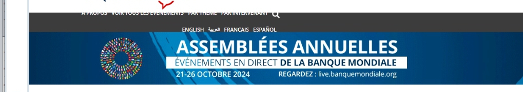 Du 21 au 26 octobre:  Doudou Fwamba, Aimé Boji et Malangu Kabedi prendront part aux Assemblées annuelles du FMI à Washington