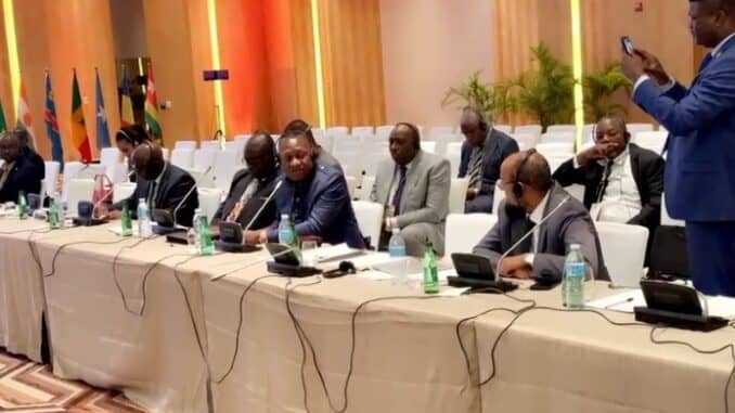 Jules Alingete Représente la RDC à la 9ème Assemblée Générale du FIGE à Luanda