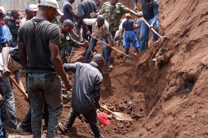 Trois morts suite à un éboulement dans un site minier au Sud-Kivu