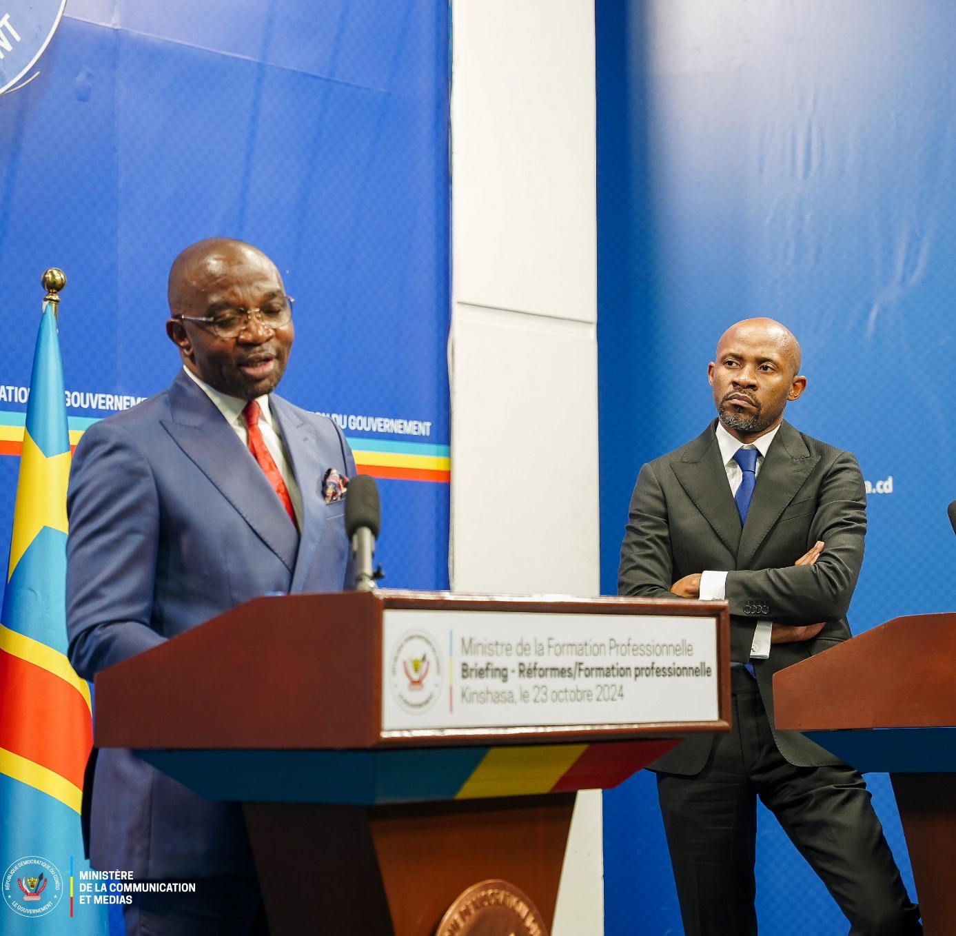 Marc Ekila lance la 1ère édition de la Foire de la formation professionnelle en Rdc 