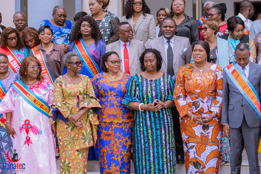 Forum national pour l’inclusion des femmes élues en RDC:  Joséphine Ngalula Kabeya, membre de la plénière, à la tête de la délégation de la CENI