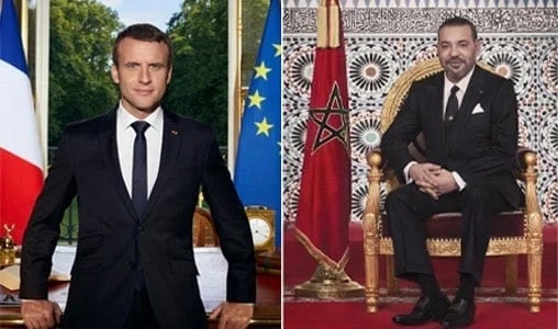 Arrivée au Maroc du Président français pour une visite d’Etat au Royaume à l’invitation de Sa Majesté le Roi