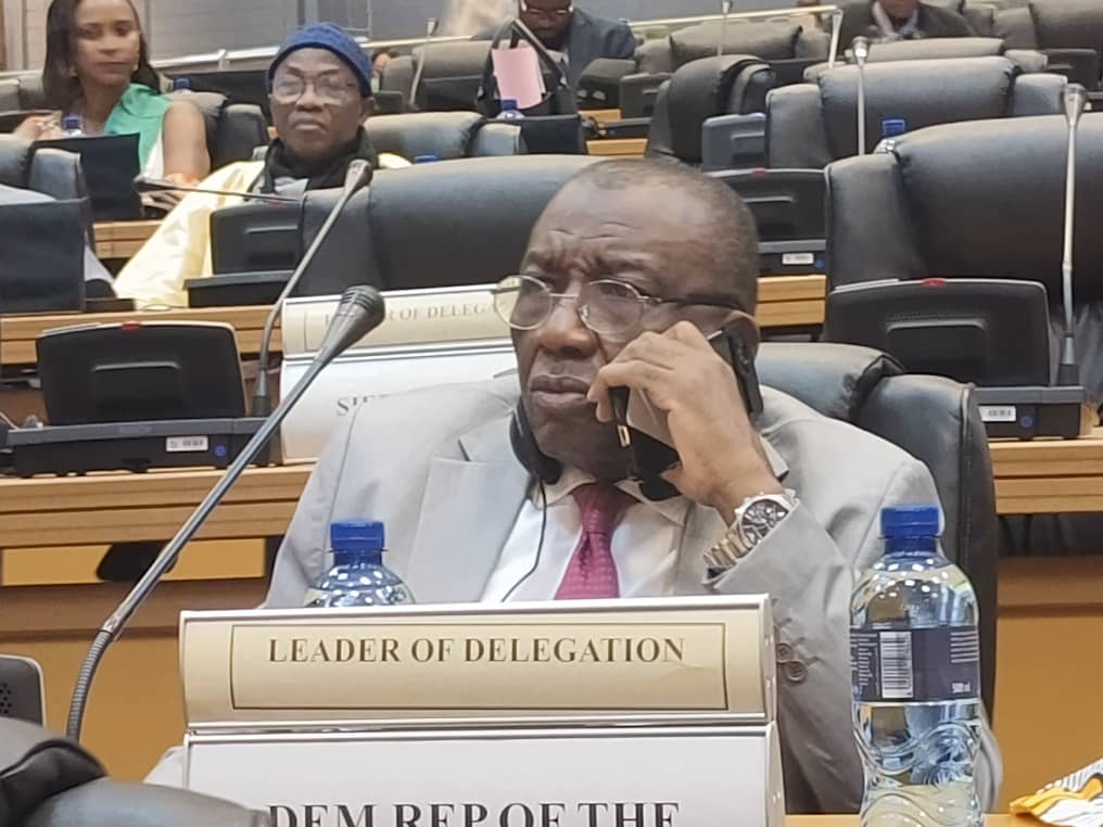 Afrique du Sud : Jacques Djoli représente la Rdc à l’ouverture de la 4ème session ordinaire de la 6ème législatives du parlement africain 