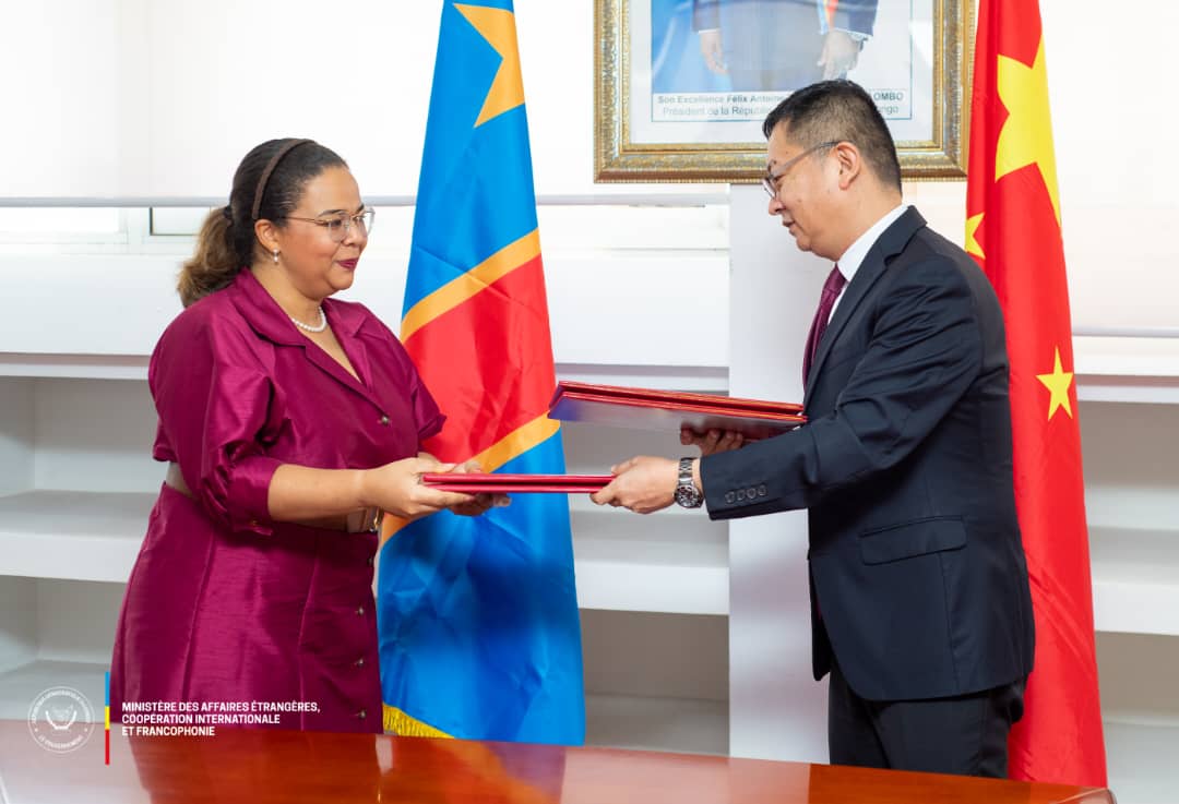 Coopération Chine-RDC:  Concrétisation des discussions du FOCAC  