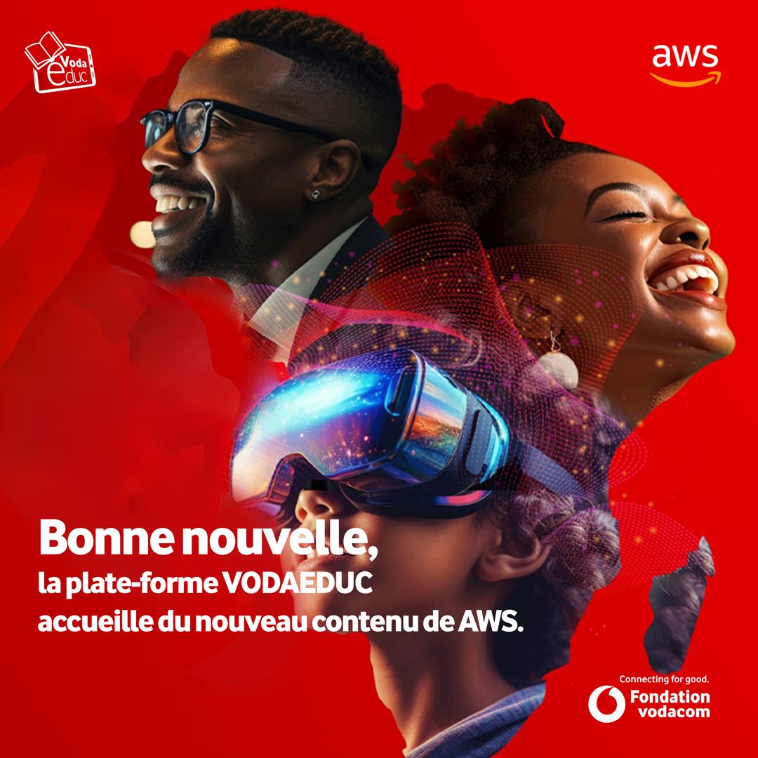 “La Fondation Vodacom annonce un partenariat stratégique avec Amazon Web Services (AWS)’’ 