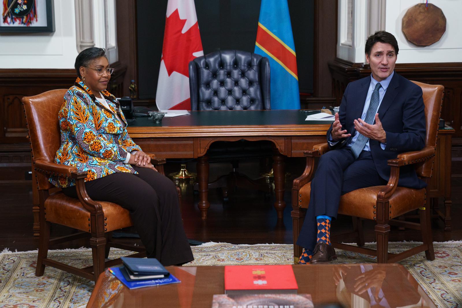 Rdc-Canada:  Judith Suminwa et Justin Trudeau évoquent un futur riche en opportunités économiques