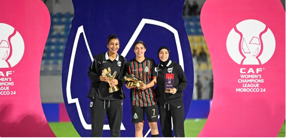 Ligue des Champions Féminine : Mssoudy, El Madani, Emad récompensées