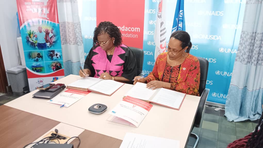 L’ONUSIDA et la Fondation VODACOM en partenariat pour la campagne nationale de « Prévention » au VIH/SIDA