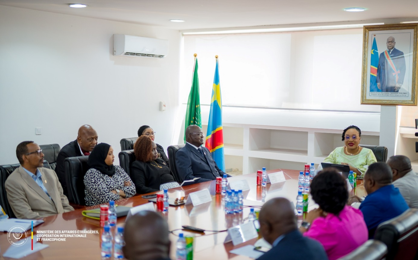 Le Parlement africain en séance de travail au ministère des Affaires Etrangères