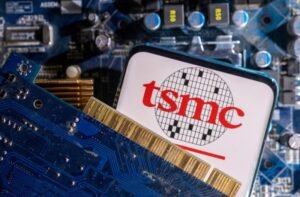 FILE PHOTO: Illustration shows TSMC logo