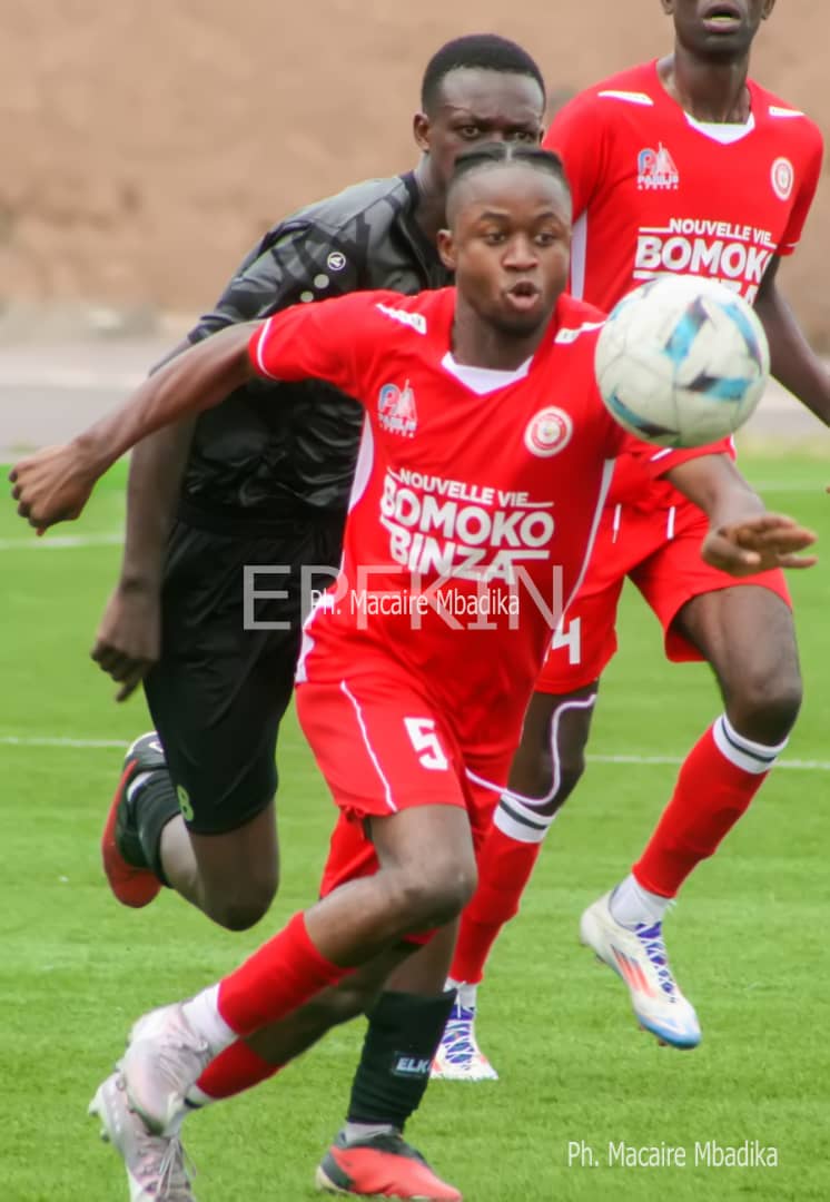 Football Epfkin Clôture lundi de la phase aller Nouvelle Vie Bomoko en tête du classement Poule A et FC Mweka pour Poule B