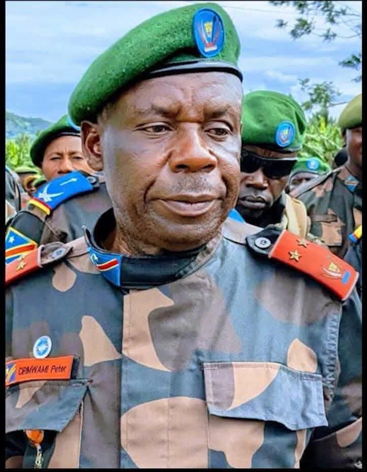 RDC : L’armée confirme la mort du gouverneur militaire du Nord-Kivu, Peter Cirimwamwi 