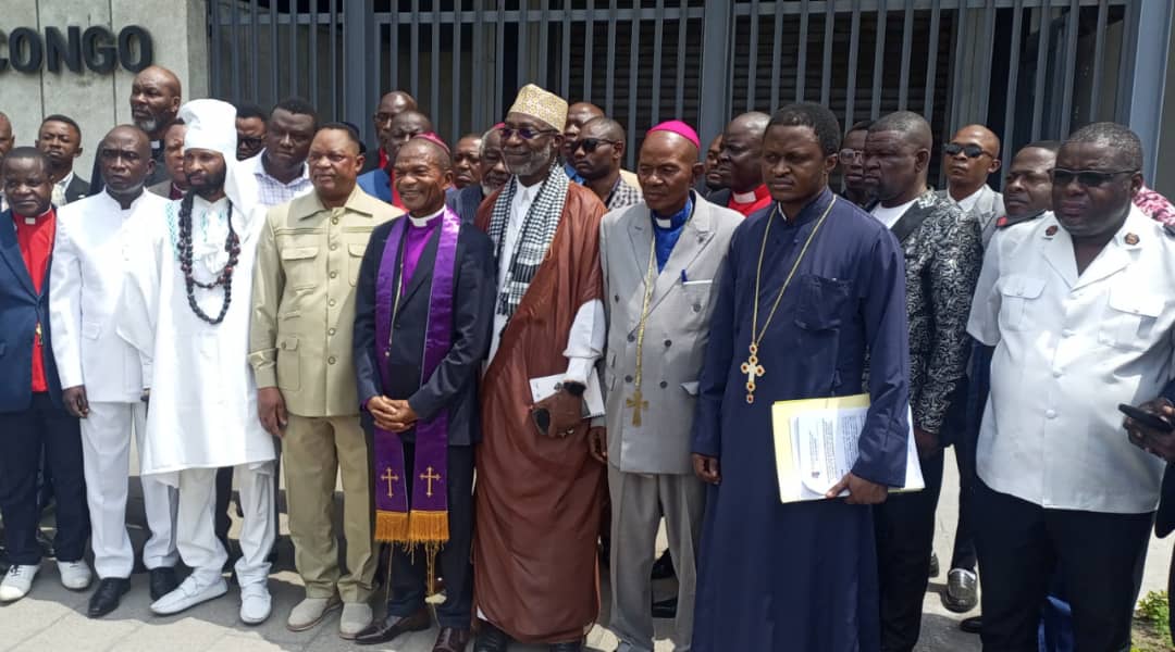 Agression Rwandaise : les chefs des confessions religieuses de la RDC seront dans la rue ce mercredi à Kinshasa 