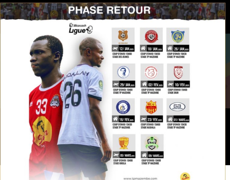 Phase retour de la Ligue 1, cadeau de la Saint Sylvestre : Le calendrier publié