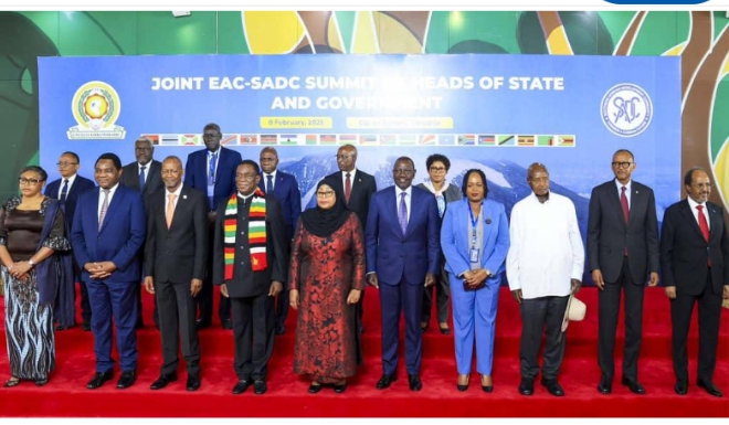 Encore un sommet conjoint EAC-SADC aujourd’hui sur la situation sécuritaire en RDC 