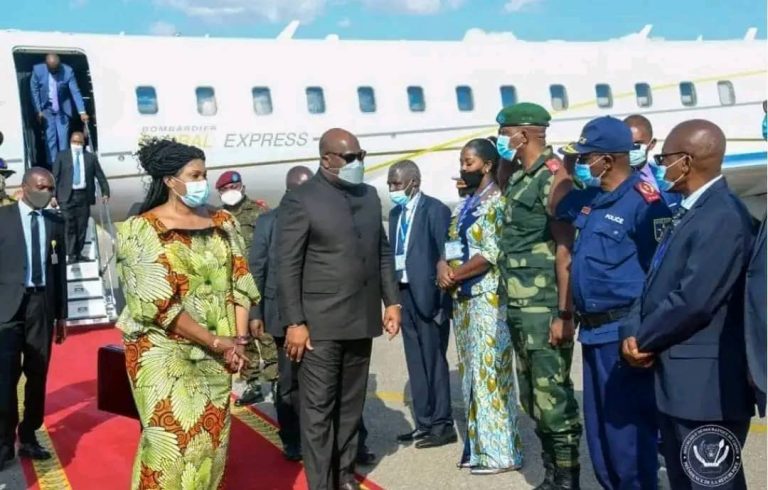 RDC : Félix Tshisekedi arrivé à Kolwezi pour présider la 12è Conférence des Gouverneurs 