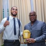 Félix Tshisekedi a reçu le boxeur Tony Yoka