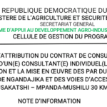 NOTE D’INFORMATION