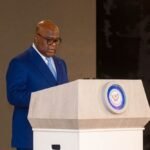 Félix Tshisekedi prend part à la cérémonie d’échange des vœux de la FEC