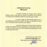 L’Inspection Générale des Finances dément toute publication sur l’audit de la paie des agents de l’État