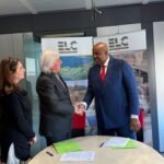 Aimé Sakombi séjourne en Italie pour reprendre contact avec la société Electroconsult    