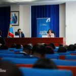 Grace Kutino présente le projet Carte Avantage Jeune RDC à un panel d’entreprises et de partenaires