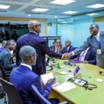 Devant Doudou Fwamba et André Wameso : Le FMI encourage la poursuite des efforts en matière de gestion macroéconomique et des réformes