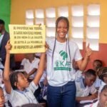 Protection de l’environnement:  Octavie Kabuya, Femina Miss Congo 2024, éveille les élèves de Mpieko