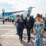 A l’aéroport international de N’djili : Jean-Pierre Bemba réceptionne un nouvel aéronef de type ATR 72-600 au profit d’Air Congo