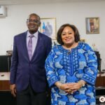 CAMI : Le DG Popol Mabolia échange avec Mme Yvette Ngandu et une délégation de la CEEC