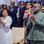 Félix Tshisekedi a participé au culte dominical de l&rsquo;église pentecôtiste des secouristes