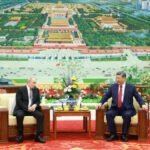 Xi Jinping et Vladimir Poutine s&rsquo;entretiennent autour d&rsquo;un thé à Beijing