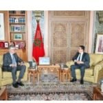 Nasser Bourita échange avec Jean-Pierre Lacroix, Secrétaire Général Adjoint aux Opérations de Paix 