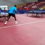 Tennis de Table:  Après la cérémonie officielle d’ouverture de la 24è édition des championnats d’Afrique Centrale vendredi 14 août ,  La RDC se classe 2è chez les M et 1ère chez les D par équipe samedi au Gymnase de Tennis de Table du Stade Tata Raphaël