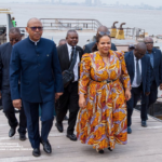 Thérèse Kayikwamba en visite de travail à Brazzaville