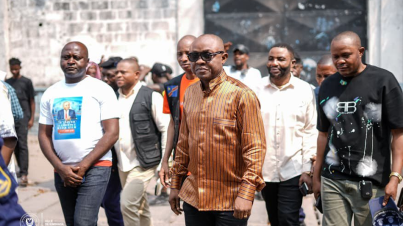 En prélude au lancement du nouveau plan de circulation de la ville de Kinshasa : Jésus-Noel Shek conduit une mission d’étude et d’évaluation sur le terrain dans la zone A