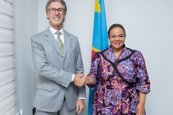 Thérèse Kayikwamba informée de la nouvelle stratégie suédoise de coopération au développement avec la RDC