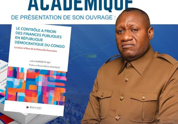 Jules Alingete annonce une conférence académique autour de son ouvrage sur le contrôle des finances publiques